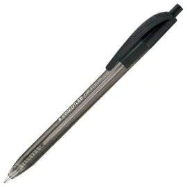 Stylo-bille triangulaire rétractable pointe moyenne 1 mm noir photo du produit