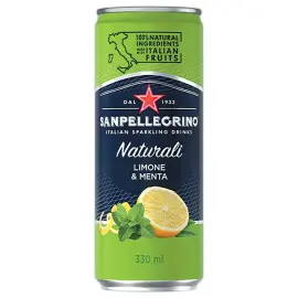 Pack de 6 Canette 33 cl SAN PELLEGRINO Limone e Menta photo du produit