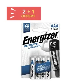 Blister de 8 Piles lithium ENERGIZER L92 (AAA) photo du produit