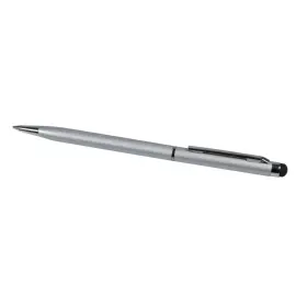 Stylo bille twist embout tactile argent - EXACOMPTA photo du produit