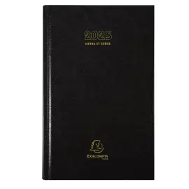 Agenda bureau 13.5x21 carré E/C 1J noir - EXACOMPTA photo du produit