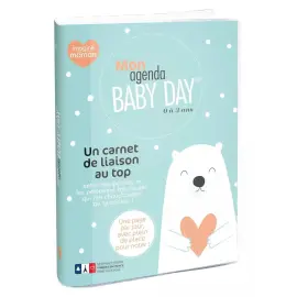 Agenda journalier 15 x 21 Baby Day non millésimé - EXACOMPTA photo du produit