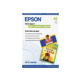 EPSON PAPIER PHOTO AUTOADHESIVE A4 1 photo du produit