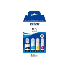 EPSON 102 CMJN BOUTEILLE ECOTANK photo du produit