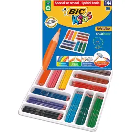 144 Crayons de couleur ECOlutions - BIC photo du produit