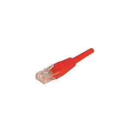 Cordon RJ45 categorie 6 U/UTP rouge - 20 m photo du produit