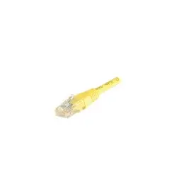 Cordon RJ45 categorie 5e U/UTP jaune - 2 m photo du produit