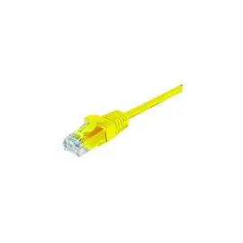 Cordon RJ45 categorie 5e U/UTP snaglessjaune - 10 m photo du produit