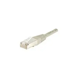 Cordon RJ45 categorie 5e F/UTP gris - 10 m photo du produit