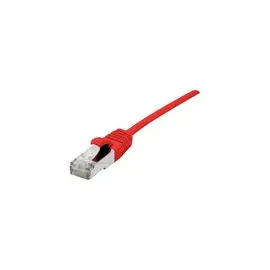 DEXLAN Cordon RJ45 CAT 6A S/FTP LSOH Ultra Fin rouge - 10 m photo du produit