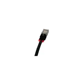 PATCHSEE F/16 Cordon RJ45 categorie 5e F/UTP LSOH noir - 4,9 m photo du produit