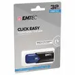 Clé usb 3.2 Click Easy 32Go bleue photo du produit