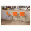 Tabouret haut FONDO HOCKER polypropylène orange photo du produit