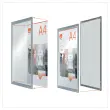 Porte-affiche clipsable A4 Nobo impression - argent photo du produit