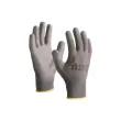 Lot de 10 paires de gants nylon fibres gris taille 7 photo du produit