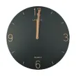 Horloge Oxford Savana Bois MDF - Noir photo du produit