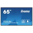 Ecran d'affichage professionnel 65" - IIYAMA LH6560UHS photo du produit