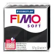 Pâte à cuire Fimo Soft de 57 g coloris Noir photo du produit