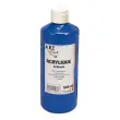 Acrylique brillante 500ml bleu photo du produit