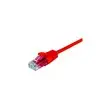 Cordon RJ45 categorie 5e U/UTP snaglessrouge - 10 m photo du produit