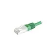 Cordon RJ45 categorie 5e F/UTP vert - 1m photo du produit