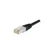 Cordon RJ45 etanche categorie 6 F/UTP noir - 30 m photo du produit