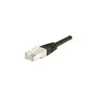 Cordon RJ45 categorie 5e F/UTP noir - 2m photo du produit