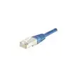 Cordon RJ45 categorie 6 F/UTP bleu - 0,3 m photo du produit