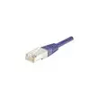 Cordon RJ45 categorie 6 S/FTP violet - 1,5 m photo du produit