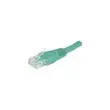 Cordon RJ45 categorie 5e U/UTP vert - 1m photo du produit