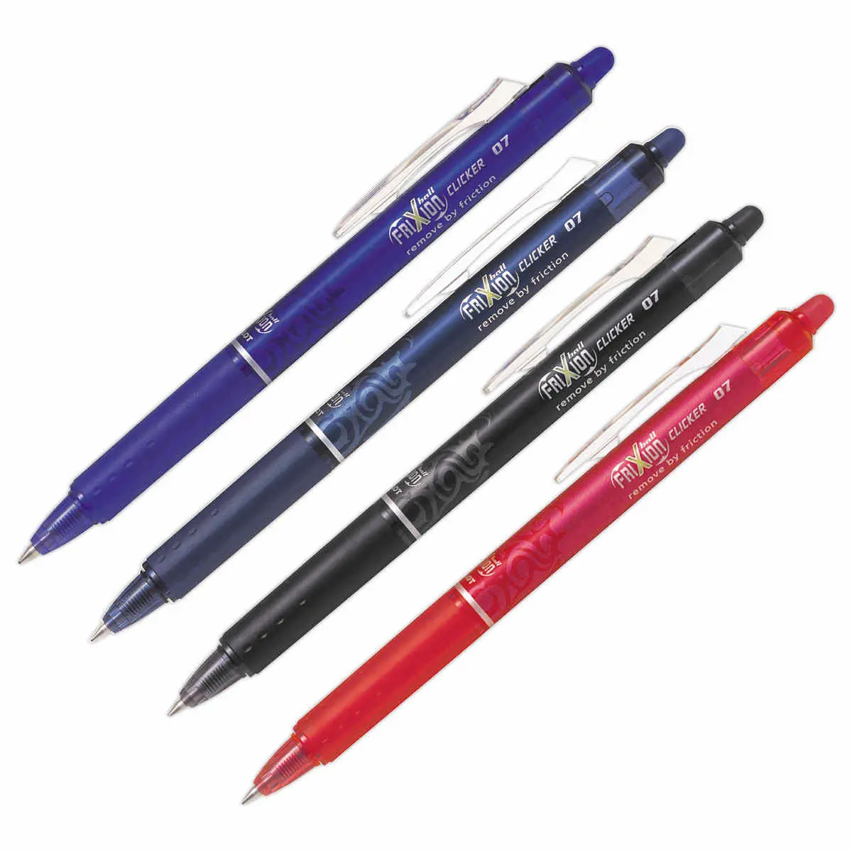 123encre stylo à bille effaçable - bleu