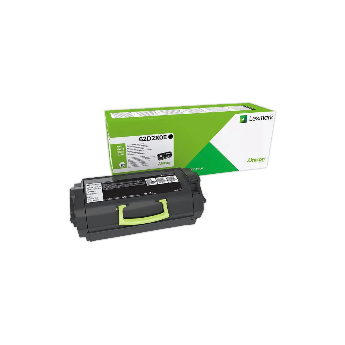 Toner LEXMARK 62D2X0E noire photo du produit