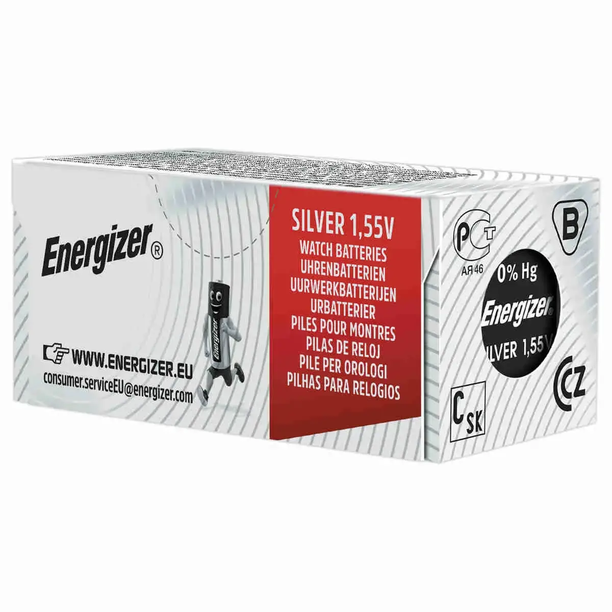 Pile oxyde d'argent ENERGIZER 390/389 (1,55 V) photo du produit