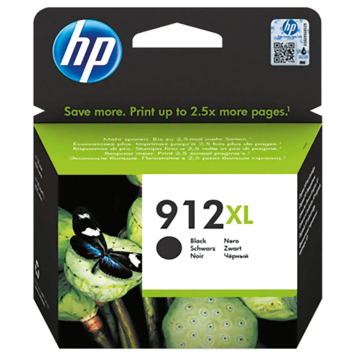 HP 912XL cartouche d'encre noire 3YL84AE - HP photo du produit