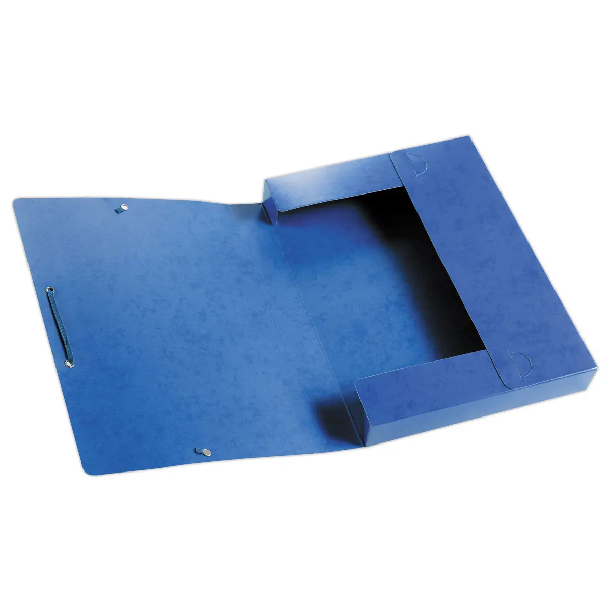 Boîte de classement carte  - Dos 4 cm bleu photo du produit