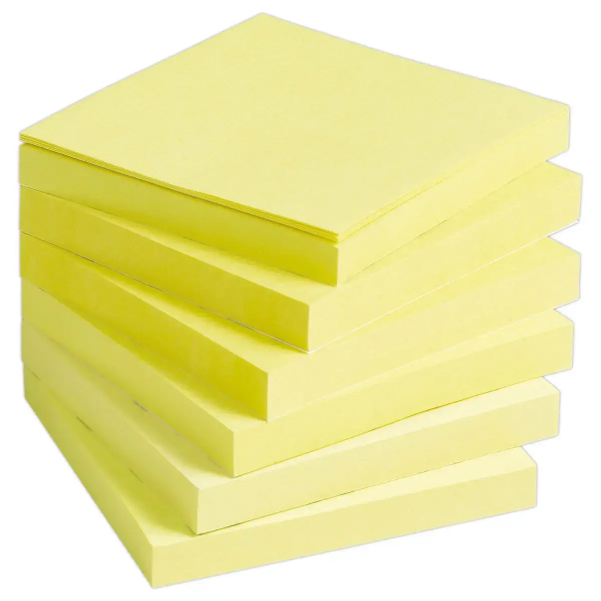 6 Blocs-notes repositionnables en Z - 7,6 x 7,6 cm - FIDUCIAL OFFICE SOLUTIONS photo du produit