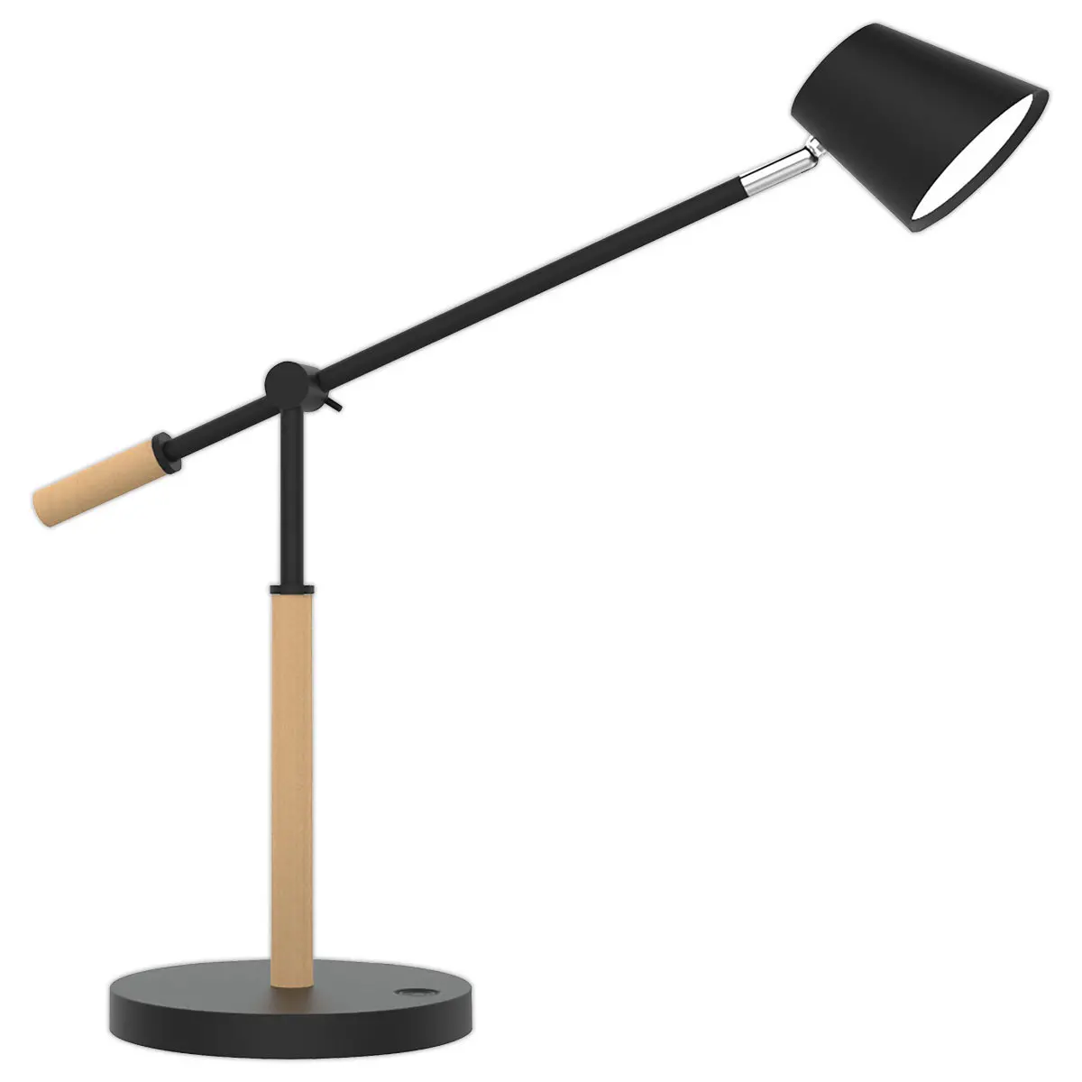 Lampe de bureau VICKY – Noir - UNILUX photo du produit