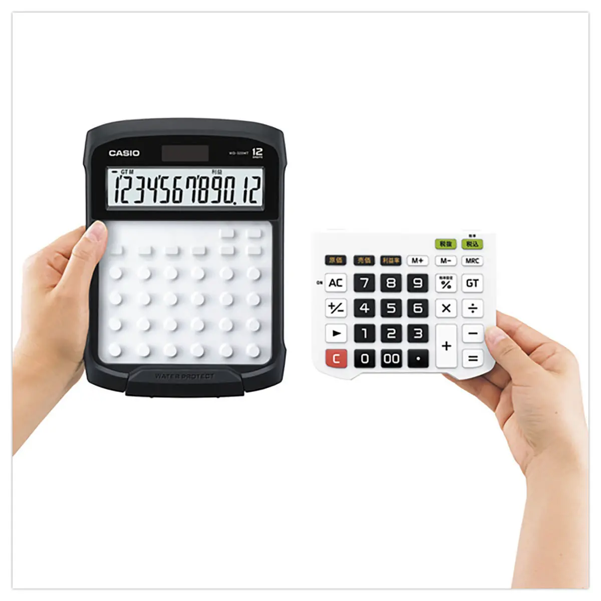 CALCULATRICE ETANCHE CASIO WD-320MT photo du produit