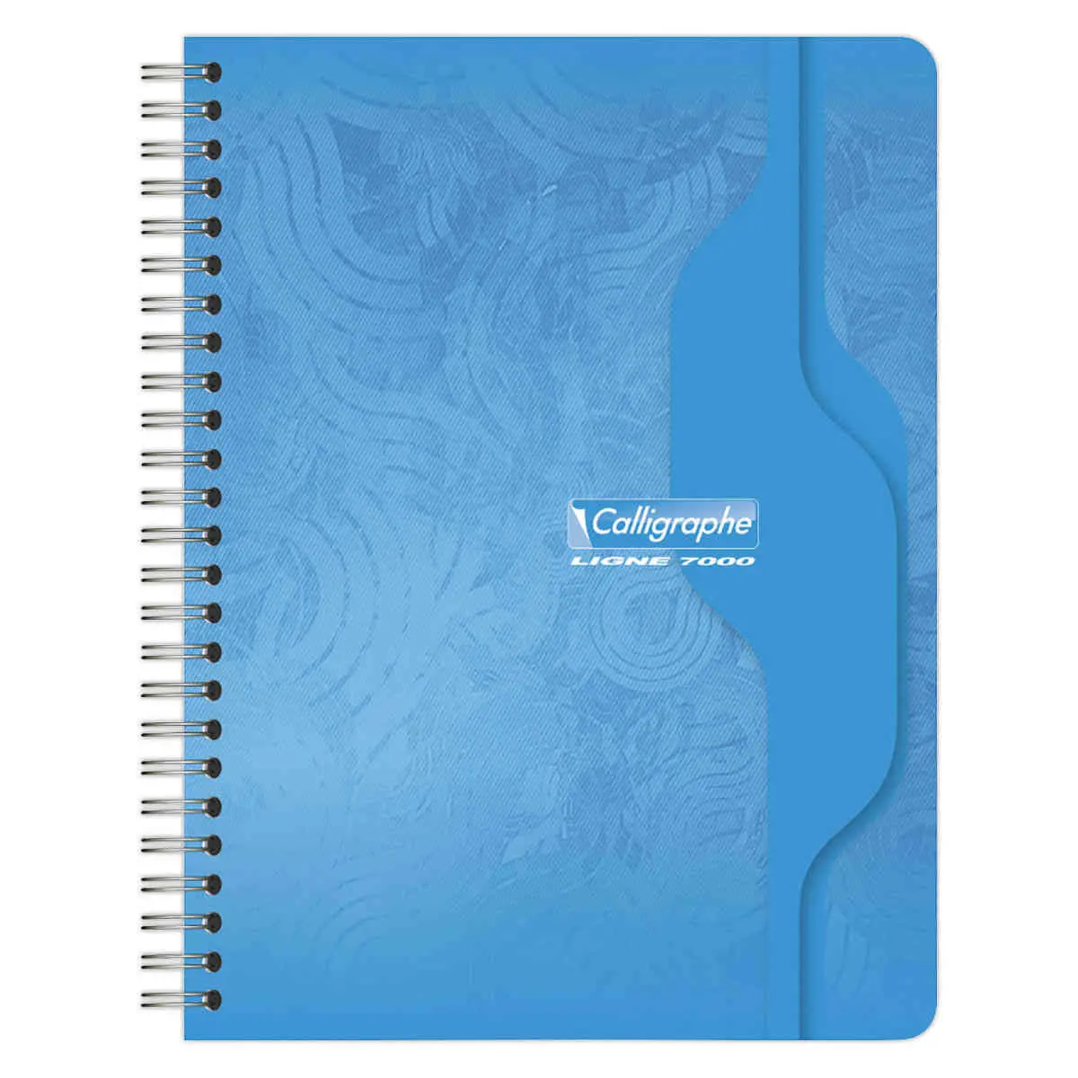 Cahier spirale - 70g - 17x22cm, 5x5 -100 pages - CALLIGRAPHE photo du produit