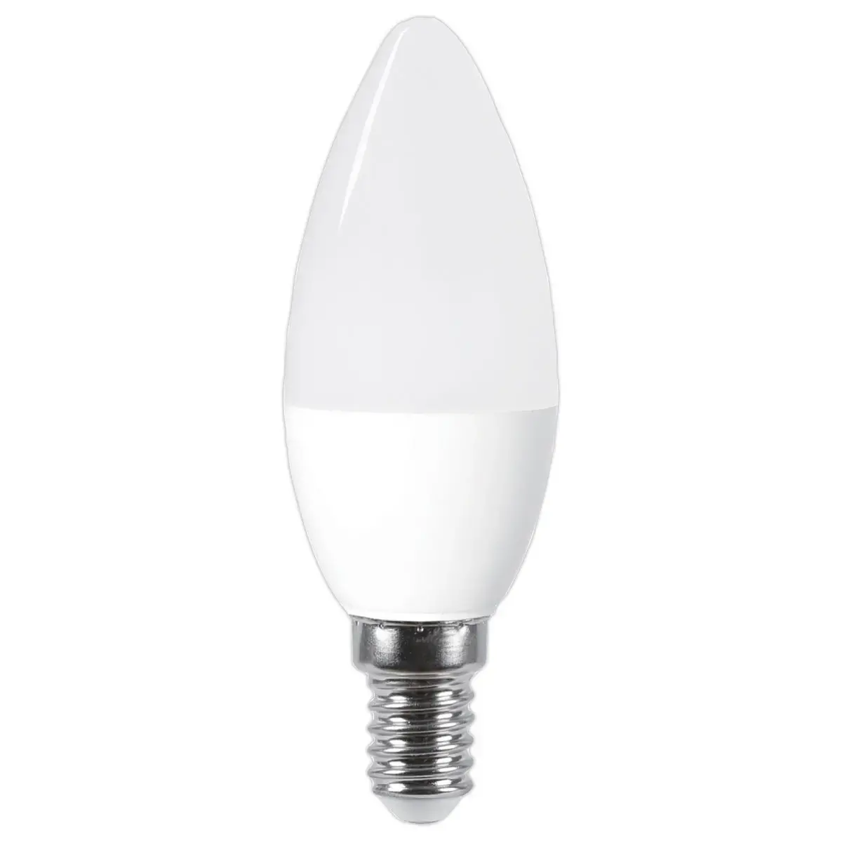 Ampoule LED flamme  E14   4,9W 470LM 4000K opale photo du produit