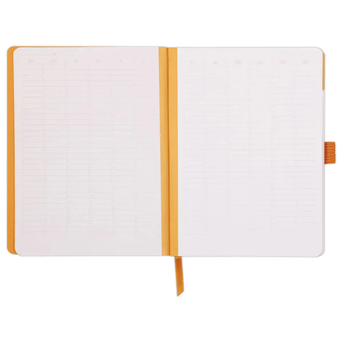 Carnet agenda perpetuel Meeting RHODIA16x21 cm Coquelicot photo du produit