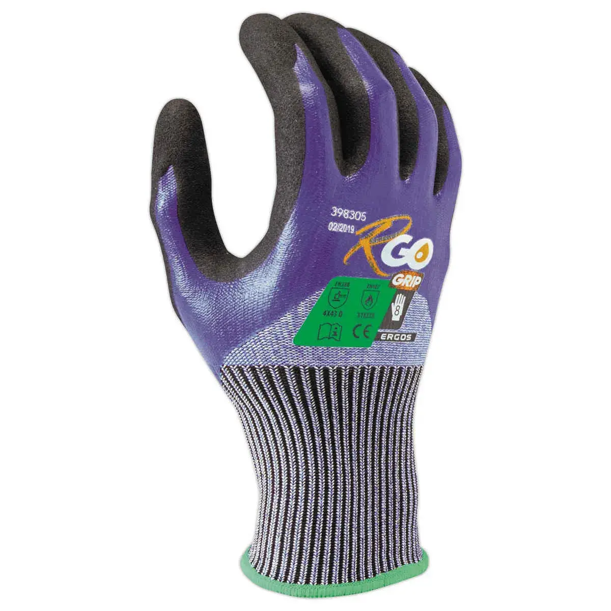 10 paires de gants manutention tricotés HPPE J13 - Taille 7 - RG photo du produit