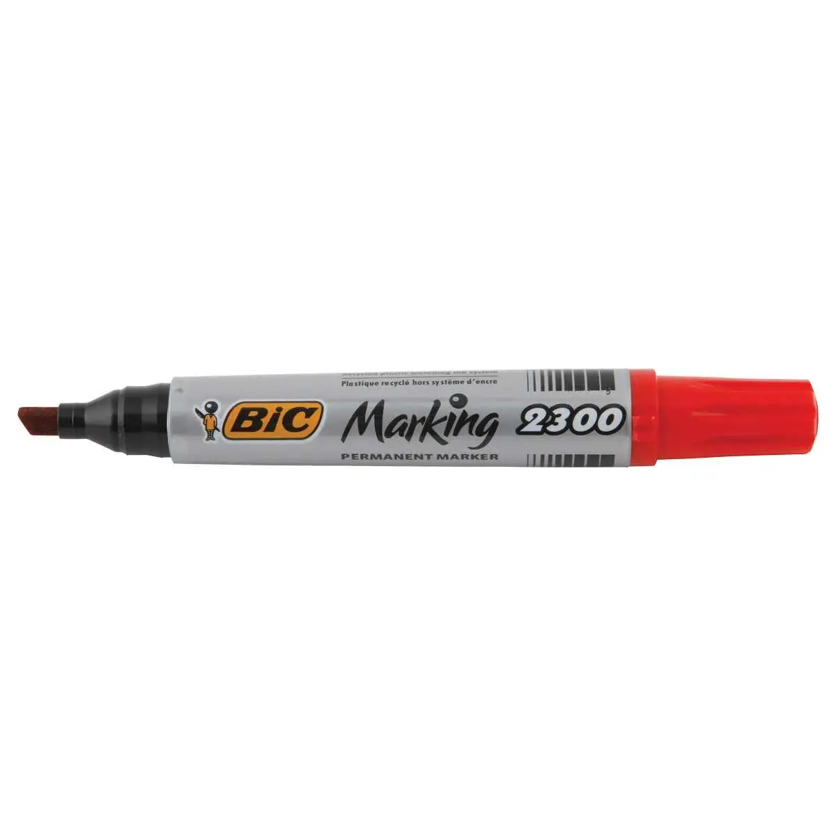 MARQUEUR PERMANENT BIC 2300 ROUGE - Talos