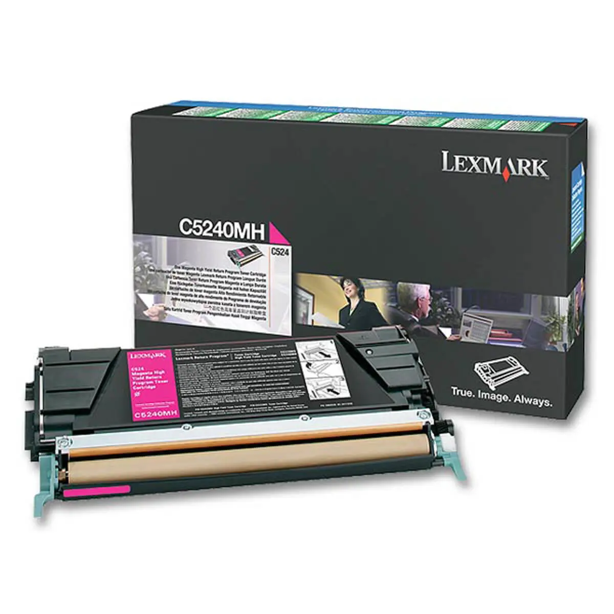 Toner LEXMARK magenta C5240MH photo du produit