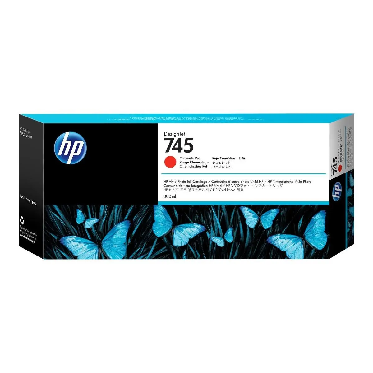 HP Jet d'encre GF 745 R CHROM photo du produit