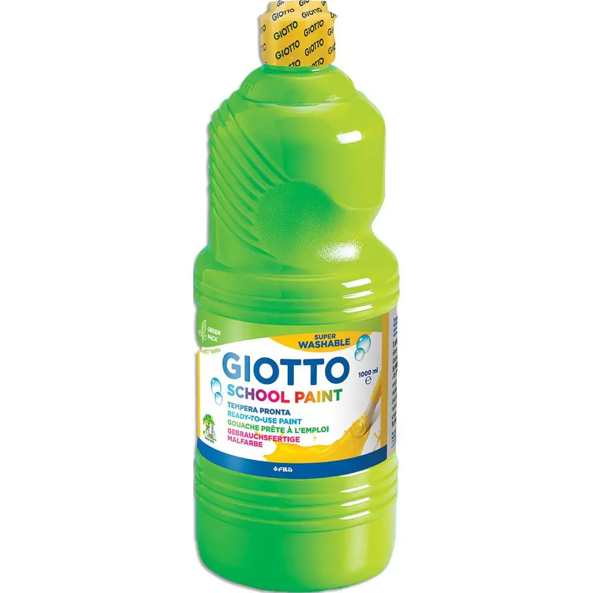 Gouache liquide - 1L - Vert clair - GIOTTO photo du produit