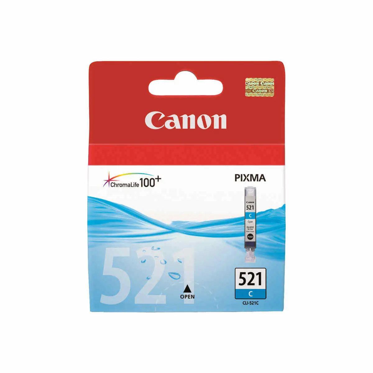 Canon 2934B009 CLI-521 C Cart.Cyan Blist photo du produit