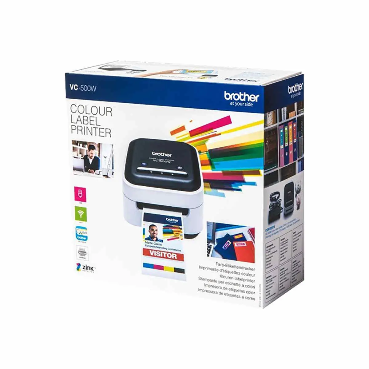 Brother VC-500W Imp d etiquettes couleur photo du produit