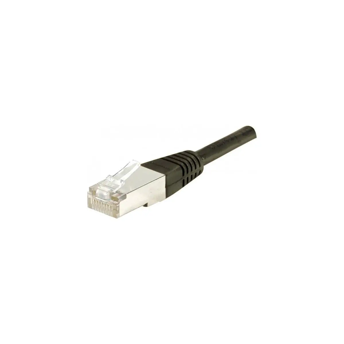 Cordon RJ45 categorie 5e F/UTP noir - 3m photo du produit