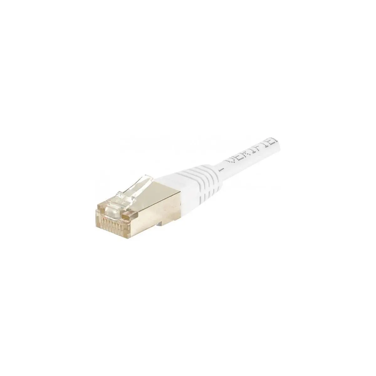 Cordon RJ45 categorie 5e F/UTP blanc - 3 m photo du produit